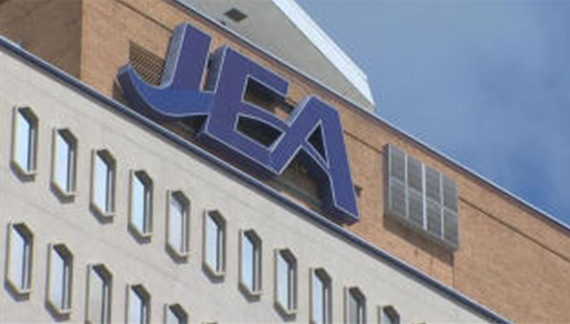 JEA sign on building